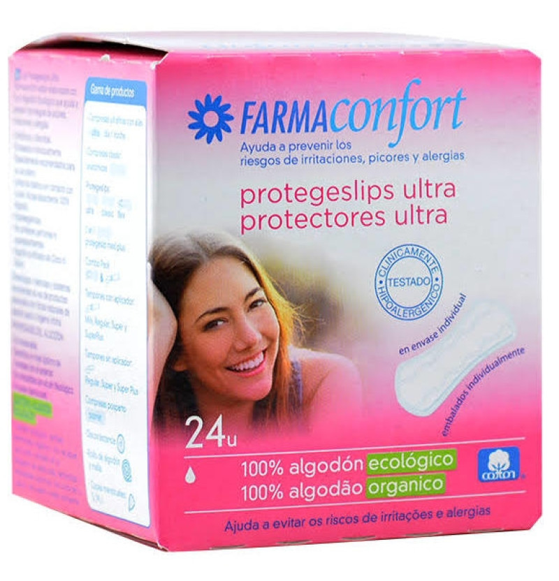 Protege - Slip 100%algodon - Farmaconfort (ultrafino 24 U) - Cohitech