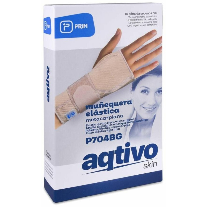 Aqtivo Skin Muñequera Metacarpiana Talla S, 1 Ud - Prim
