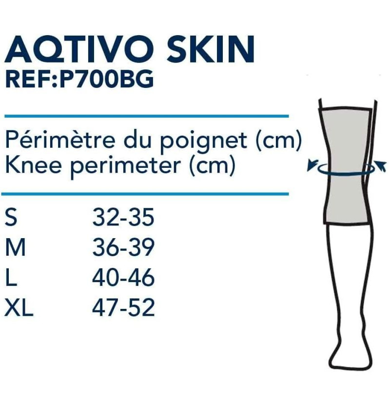 Rodillera - Prim Aqtivo Skin Elastica (1 Unidad Talla L)