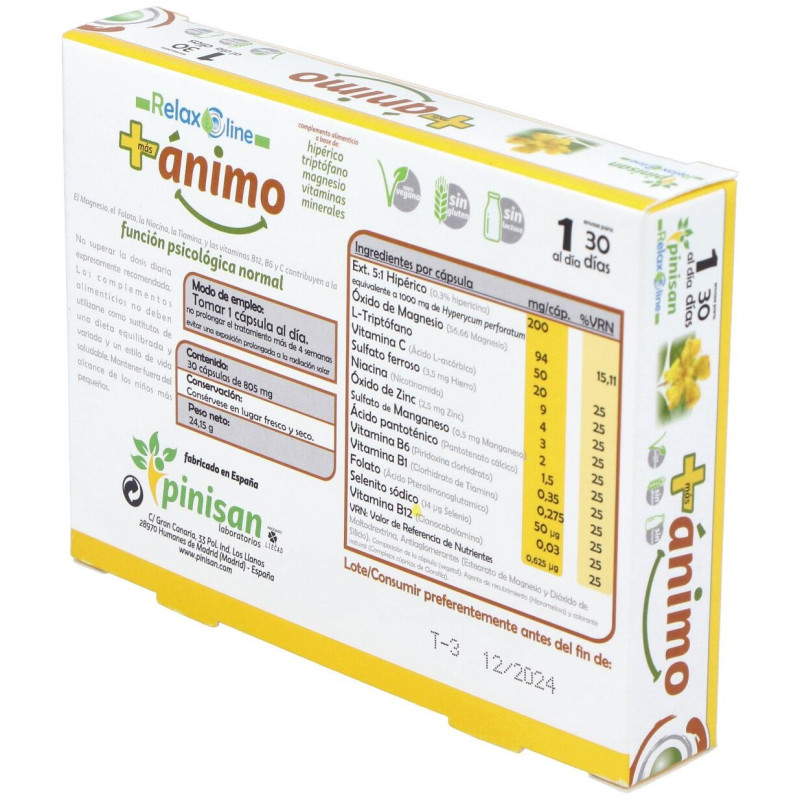 Más Ánimo 30cáps - Pinisan