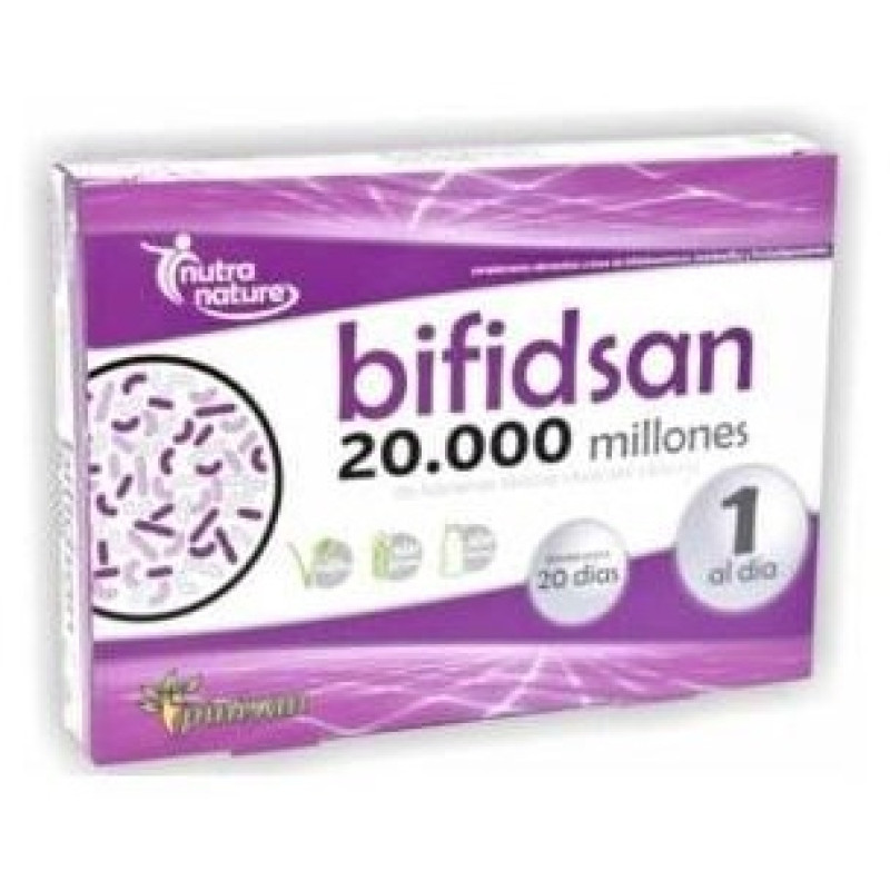 Pinisan Bifidsan 20.000 Millones De Ufc 20 Cápsulas