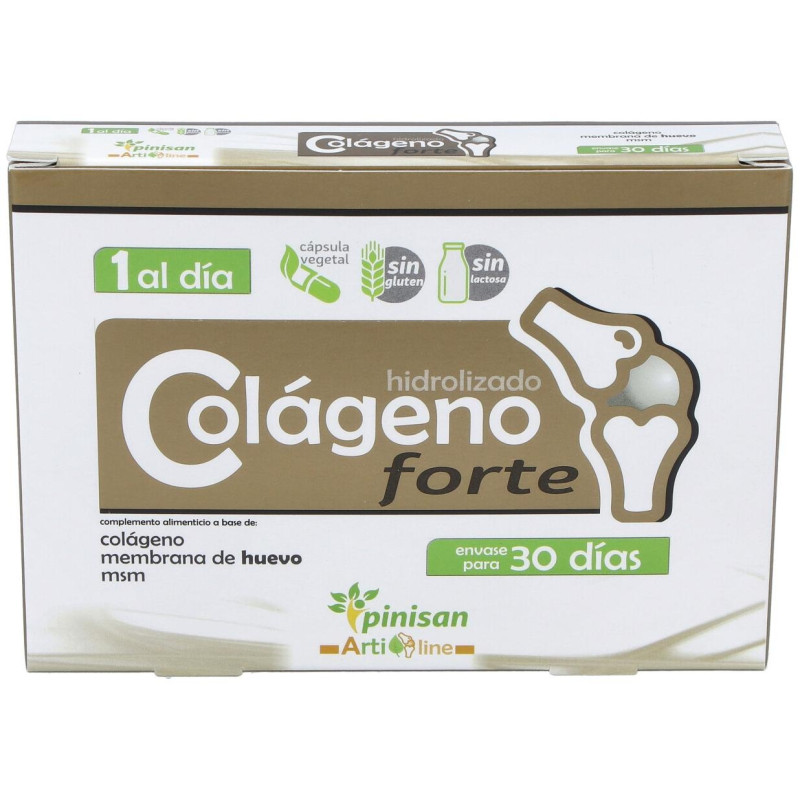 Colágeno Hidrolizado Forte 30cáps - Pinisan