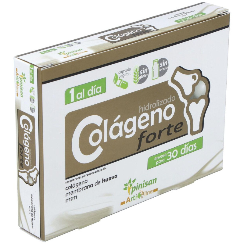 Colágeno Hidrolizado Forte 30cáps - Pinisan