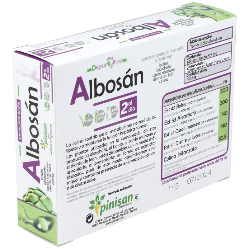 Albosán 60cáps - Pinisan