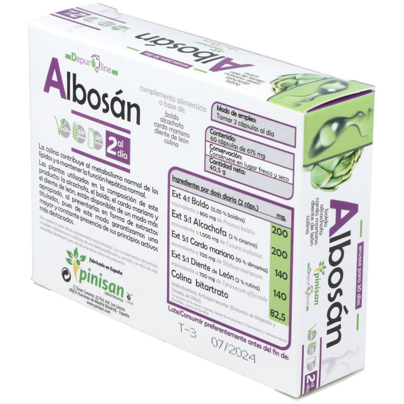 Albosán 60cáps - Pinisan