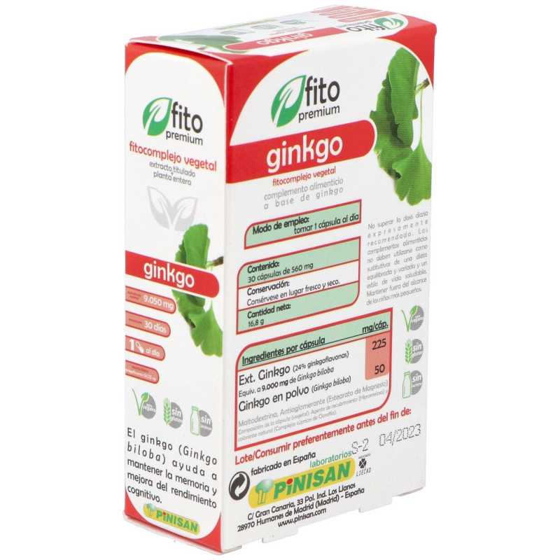 Fito Premium Ginkgo 30cap - Pinisan