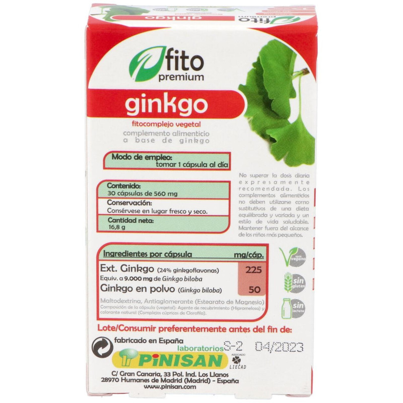 Fito Premium Ginkgo 30cap - Pinisan