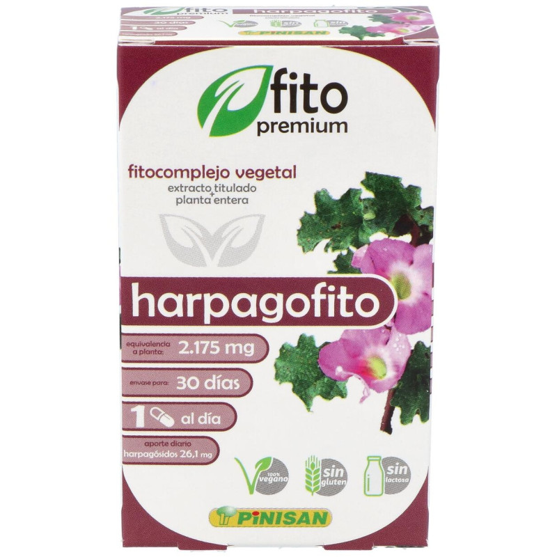 Fito Premium - Harpagofito - 30 Cápsulas - Pinisan