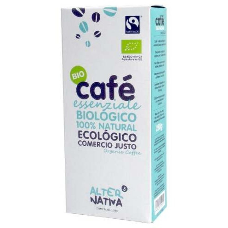Alternativa3 Cafe Molido Essenziale Bio sin Gluten 250g - Alternativa 3