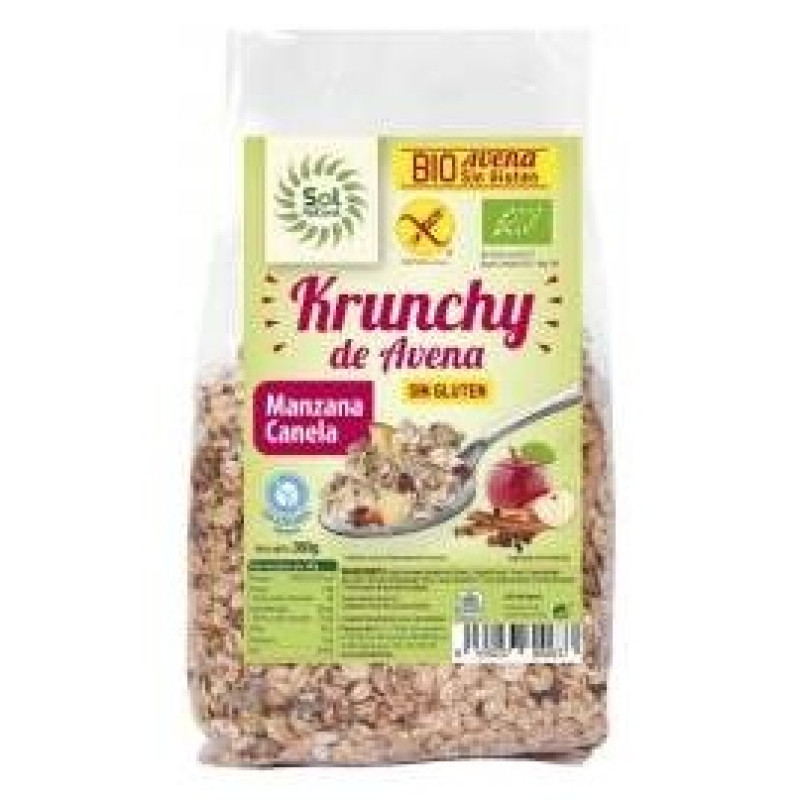 Solnatural Muesli Krunchy Avena S/G Bio 360G