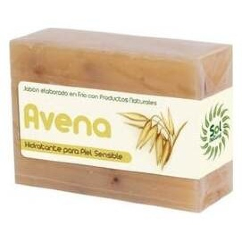 Jabon en Pastilla de Avena 100gr - Solnatural