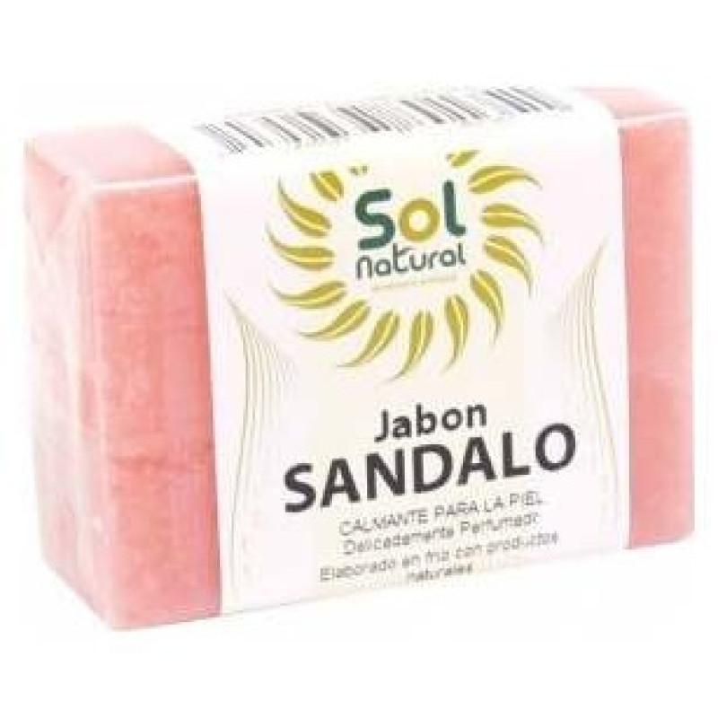 Jabon en Pastilla de Sandalo Calmante 100gr - Solnatural