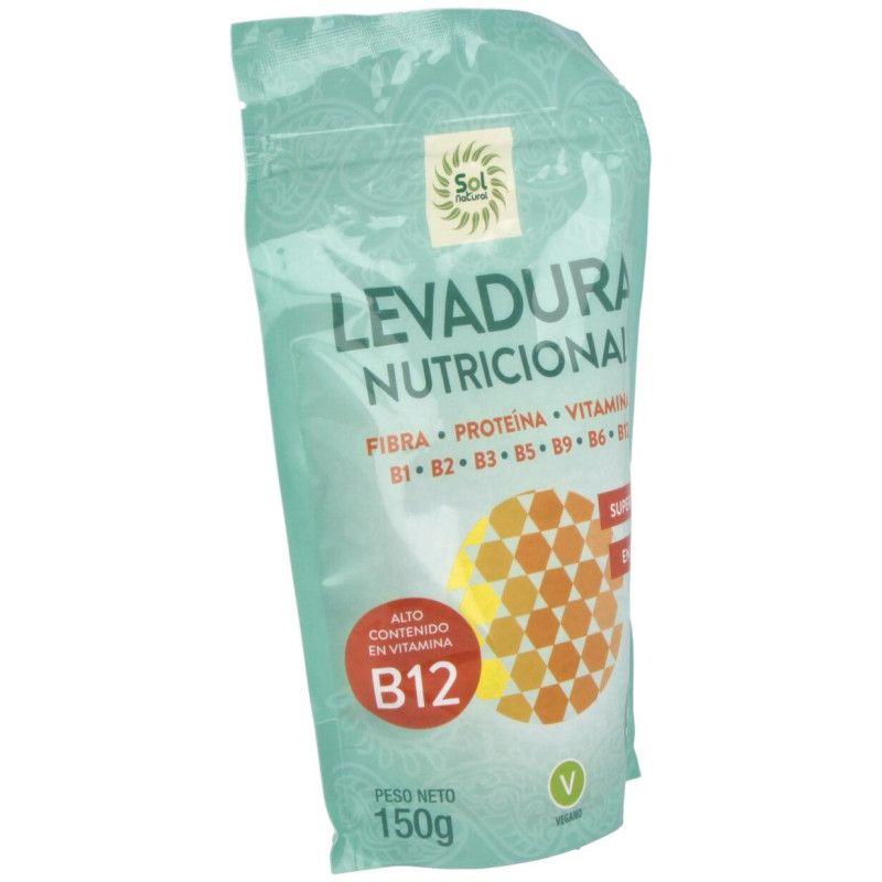 Levadura Nutricional Vit.b12 150g - Solnatural