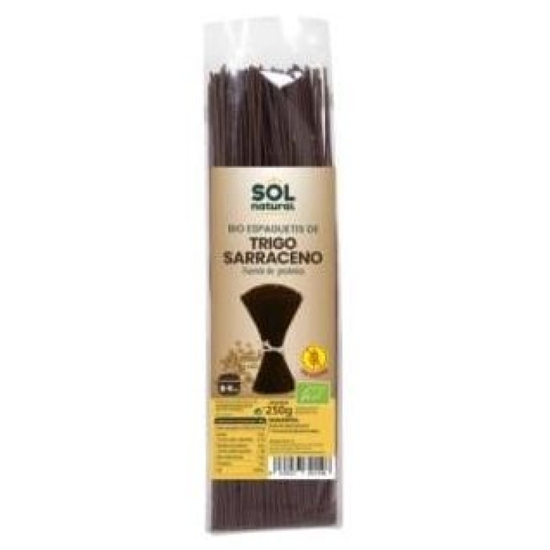 Espagueti Trigo Sarraceno sin Gluten Bio 250g - Solnatural