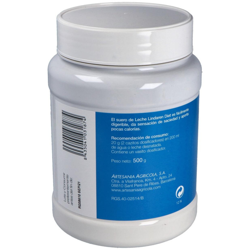 Lindaren Suero de Leche Natural 500gr - Artesania Agricola