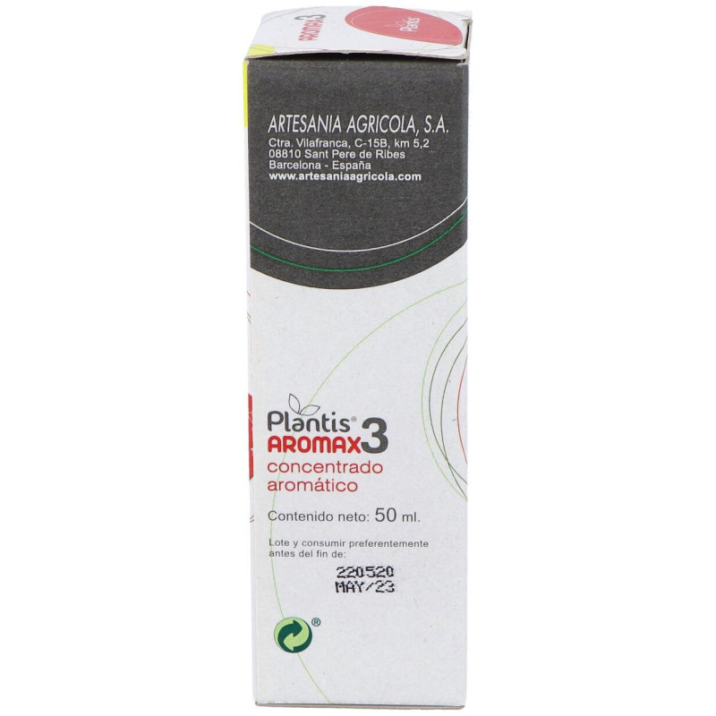 Plantis Aromax 3 Hepatico Biliar 50ml - Artesania Agricola