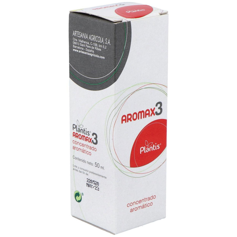 Plantis Aromax 3 Hepatico Biliar 50ml - Artesania Agricola