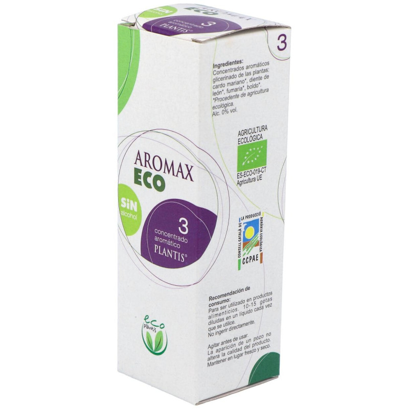 Plantis Aromax 3 Hepatico Biliar Eco 50ml - Artesania Agricola
