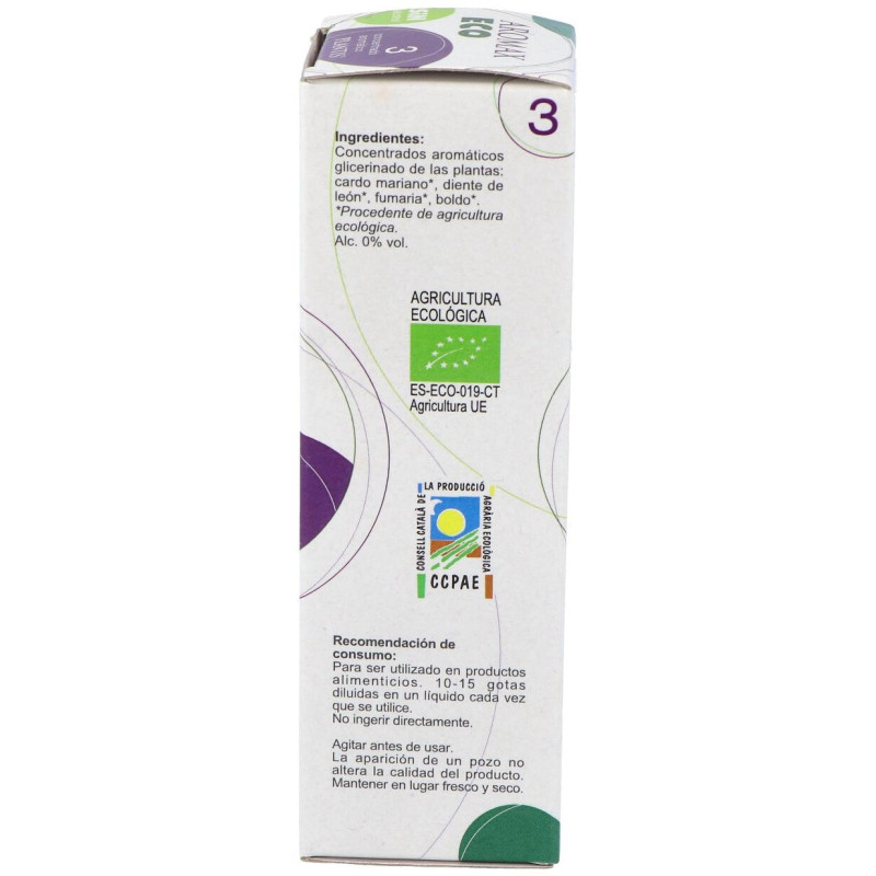 Plantis Aromax 3 Hepatico Biliar Eco 50ml - Artesania Agricola