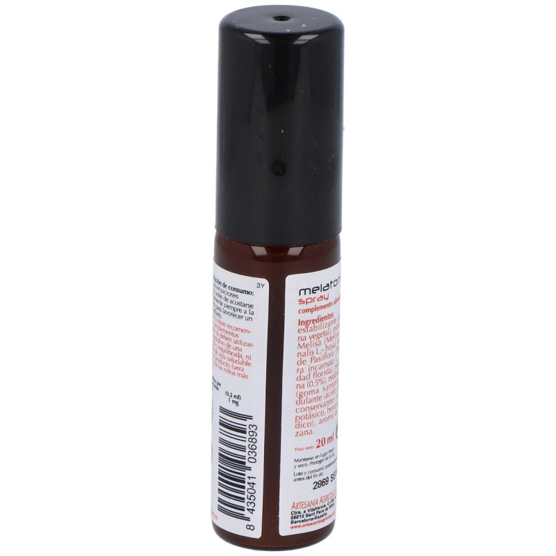 Melatonina Plantis Spray 20ml - Artesania Agricola