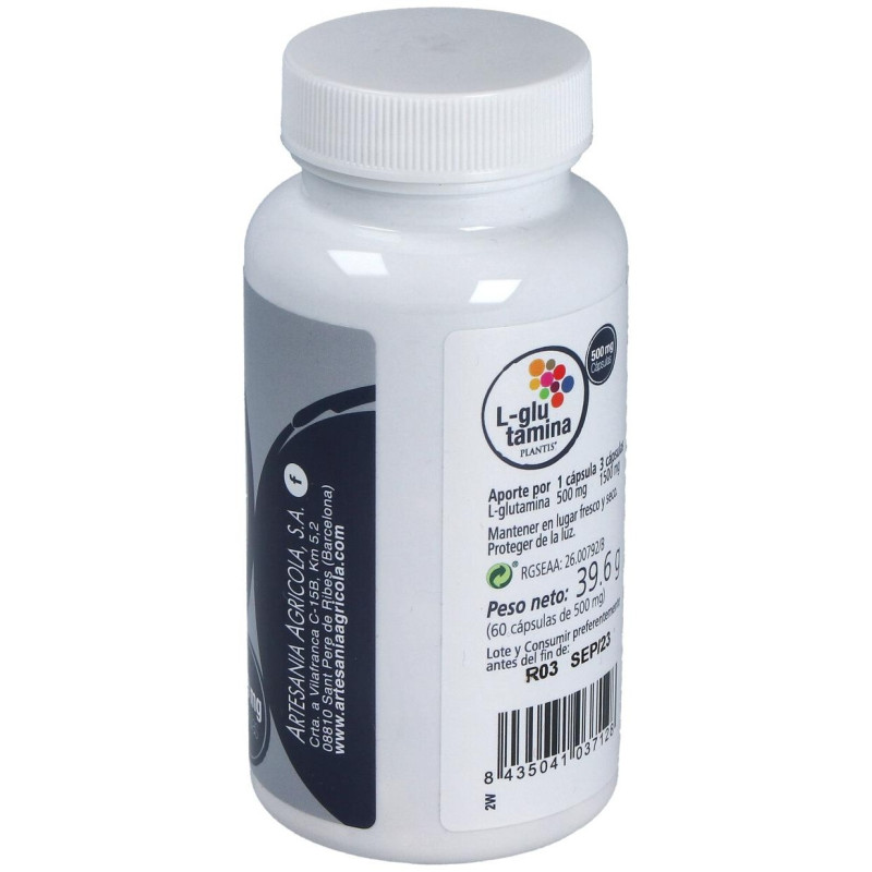Glutamina 60cap - Artesania Agricola