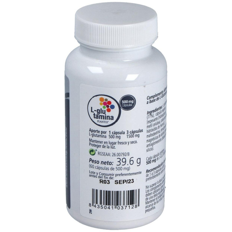Glutamina 60cap - Artesania Agricola