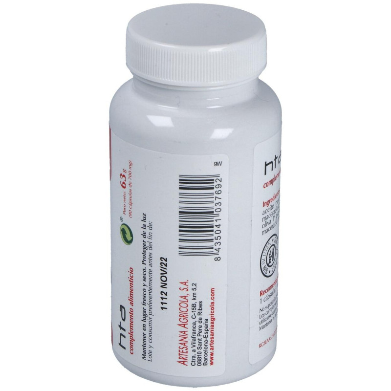 Hta Plantis 90cap - Artesania Agricola