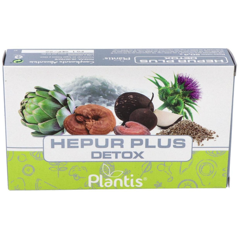 Plantis Hepur Plus Detox 90caps - Artesania Agricola