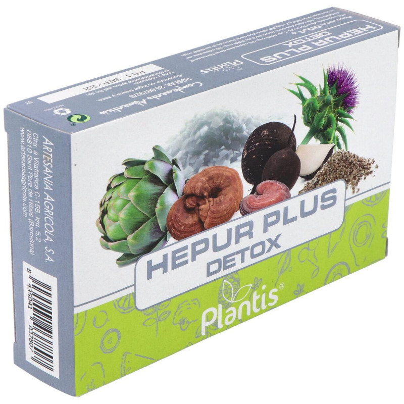 Plantis Hepur Plus Detox 90caps - Artesania Agricola