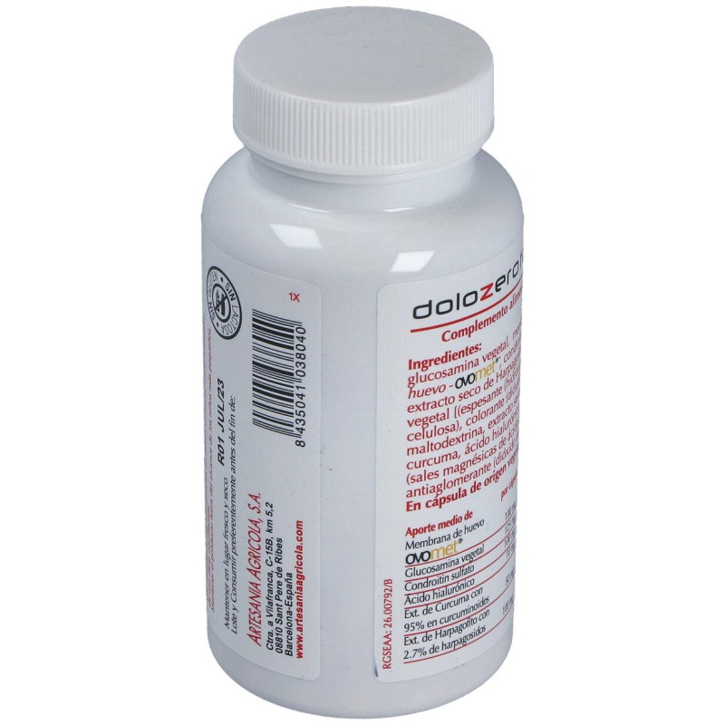 Plantis Dolozero Forte 645mg 90caps - Artesania Agricola