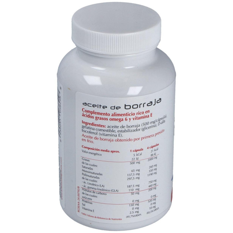 Aceite De Borraja 120Cap.