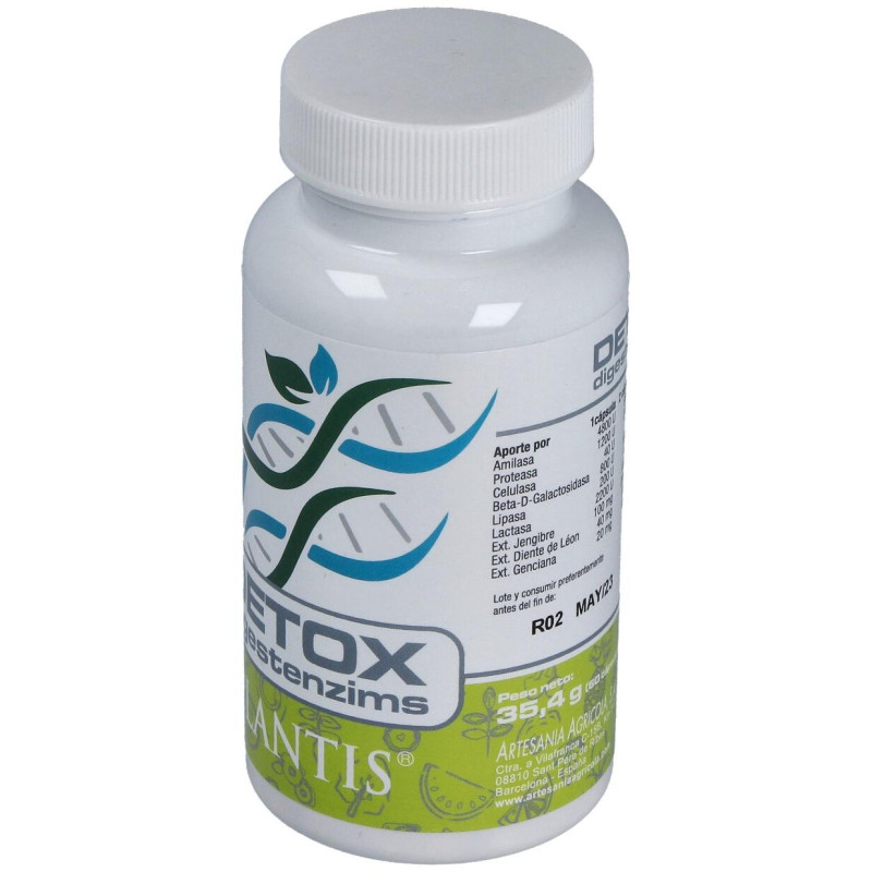 Plantis Digestenzims Detox 60Caps