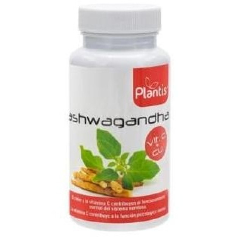 Plantis Ashwaganda Vitamina C Cu 60caps - Artesania Agricola