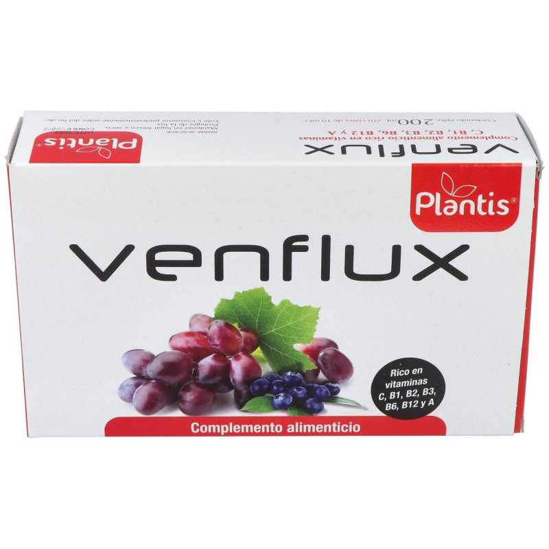 Plantis Venflux 20 Viales - Artesania Agricola