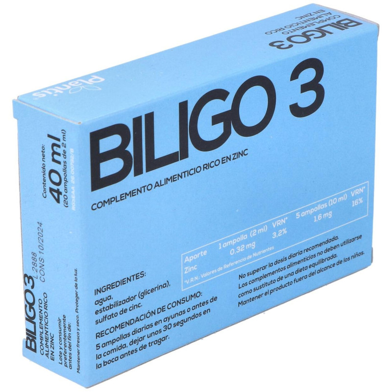 Biligo 03 (zinc) 20amp - Artesania Agricola