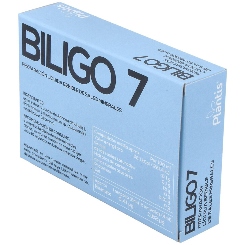 Biligo 7 Actibios 20 Ampollas - Artesania Agricola