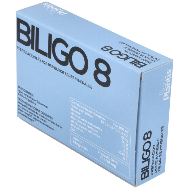 Biligo 8 20 Ampollas de 2 ml - Artesania Agricola