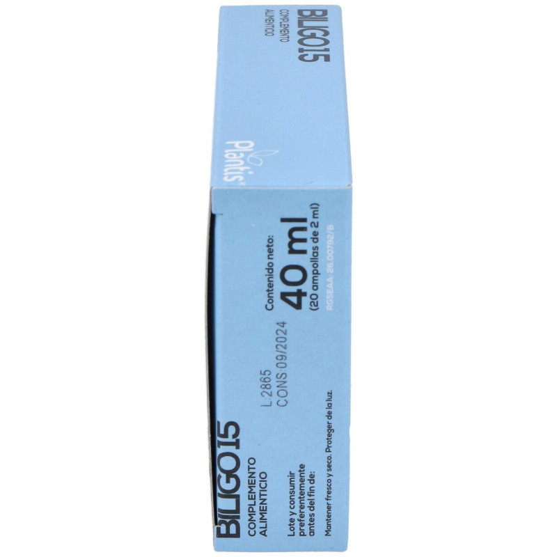 Biligo 15 20 Ampollas de 2 ml - Artesania Agricola
