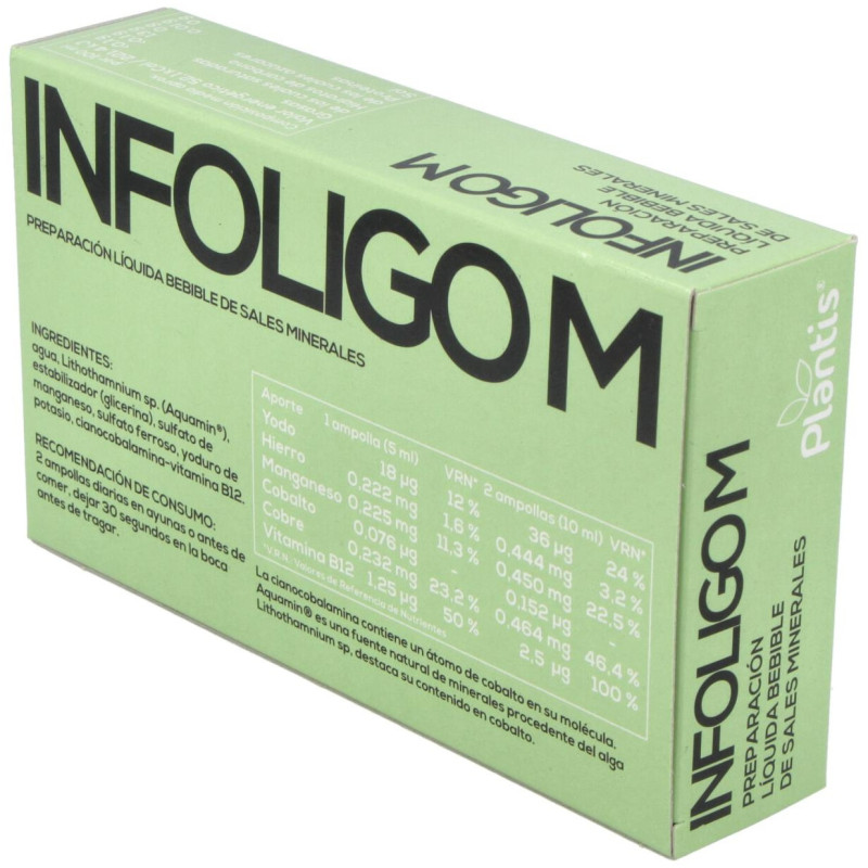 Infoligo M (fe - Cu - Co - I - Mn) 20 Amp - Artesania Agricola