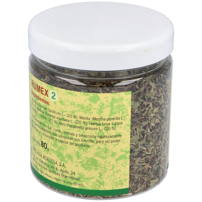 Rumex 2 Digestivo 80g - Artesania Agricola