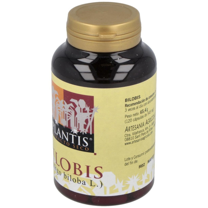 Bilobis Plantis (ext.seco Ginkgo Biloba) 120cap - Artesania Agricola