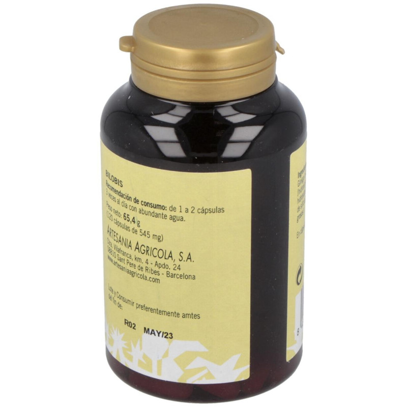 Bilobis Plantis (ext.seco Ginkgo Biloba) 120cap - Artesania Agricola