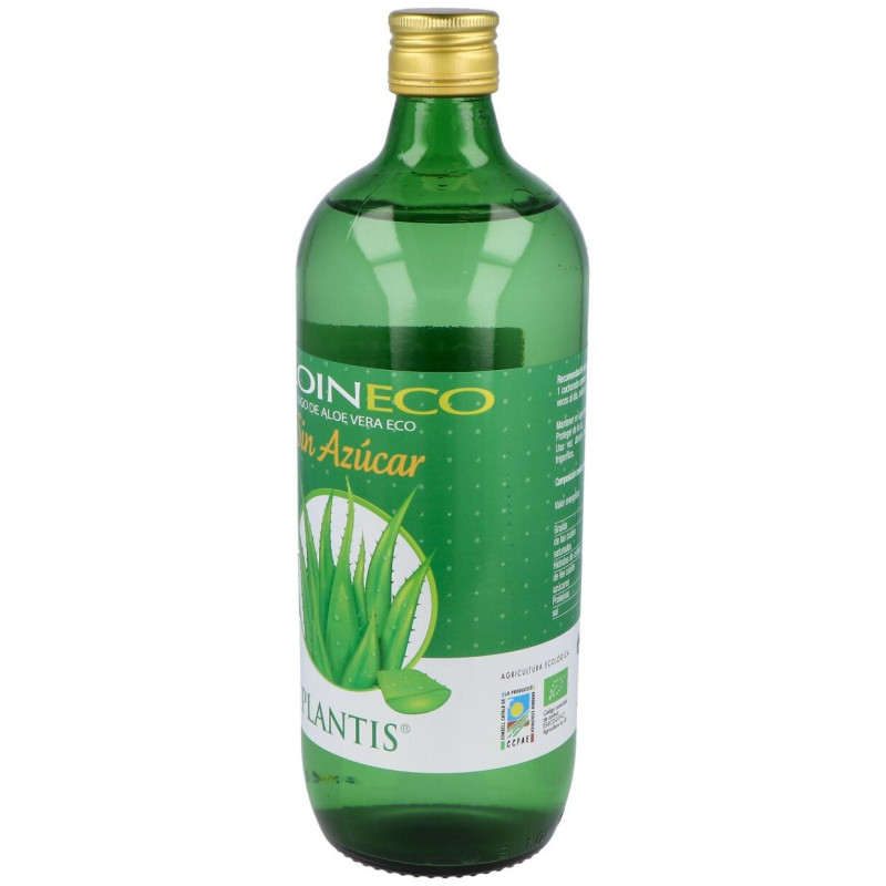 Aloin Eco Zumo de Aloe Vera sin Azucar 1litro - Artesania Agricola