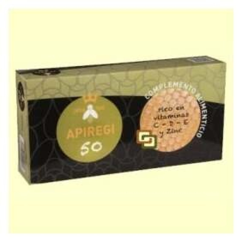 Apiregi 50 Jalea Real 1000mg 24uds - Artesania Agricola