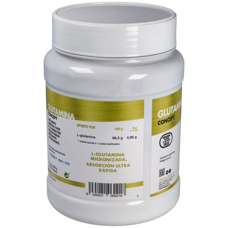 Glutamina Concept 500Gr.
