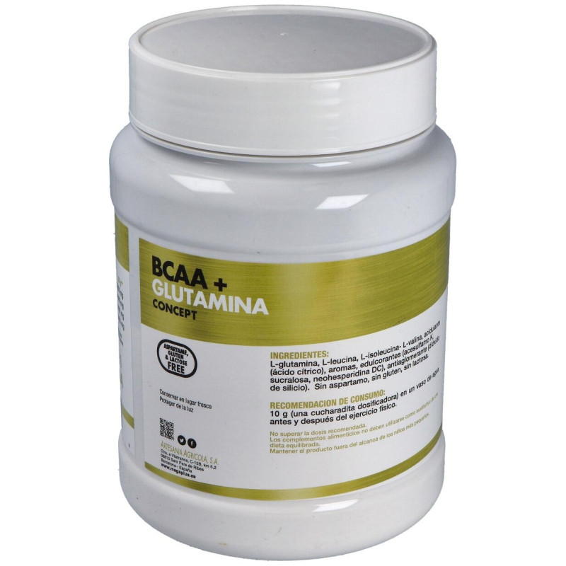 Bcaa+Glutamina Concept Limon 500Gr.