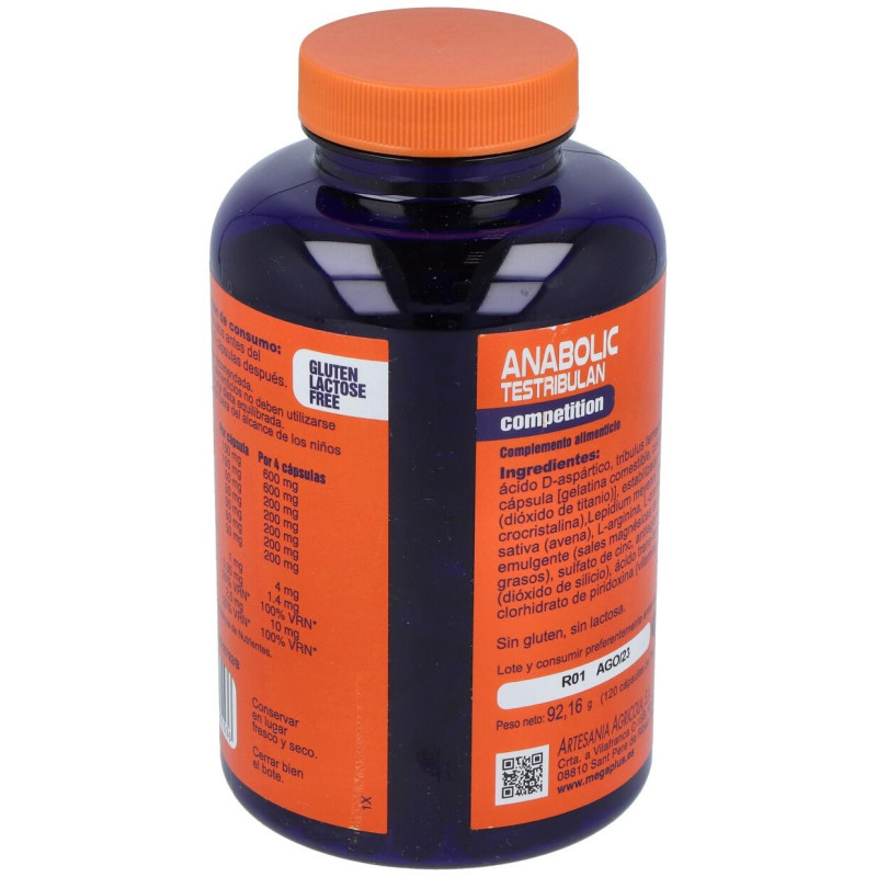 Mega Plus Anabolic Testribulan Competition 120Caps