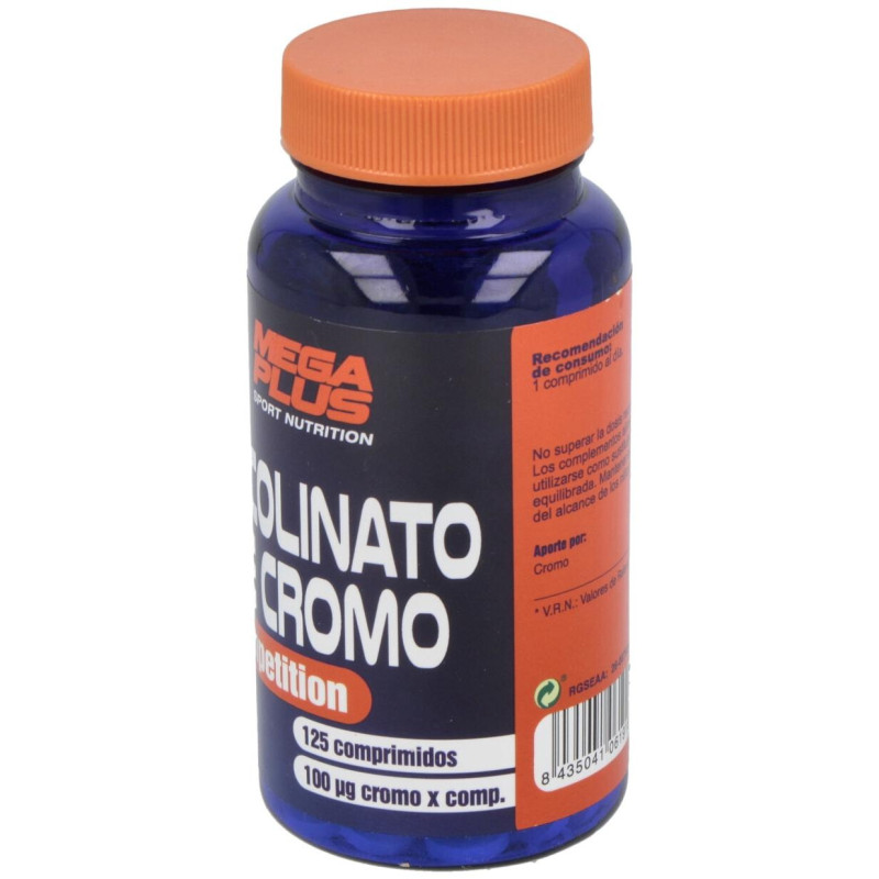 Megaplus Picolinato De Cromo 100Mg 125Comp