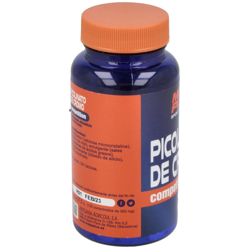 Megaplus Picolinato De Cromo 100Mg 125Comp