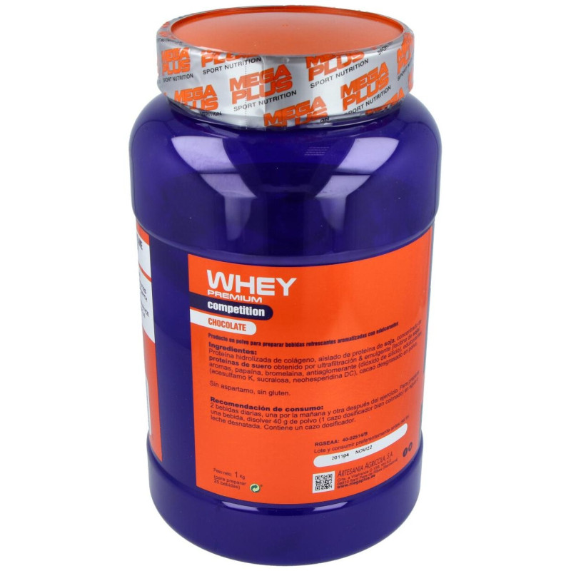 Mega Plus Whey Premium Competition Chocolate 1Kg
